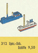 LEGO 312-4 Boats