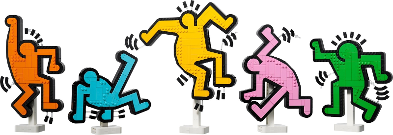 LEGO 31216 Keith Haring - Dancing Figures