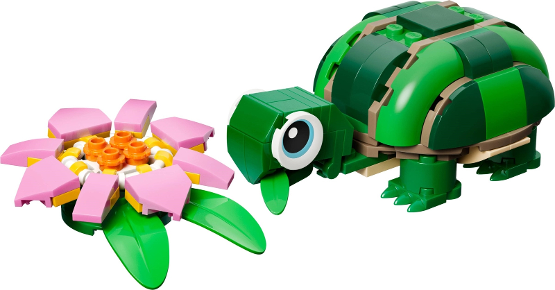 LEGO 31377 Turtle with a Water Lily