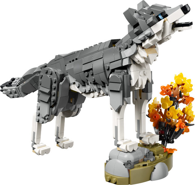 LEGO 31393 Gray Wolf