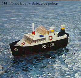 LEGO 314 Police Boat