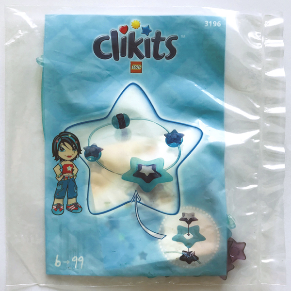 LEGO 3196 Clikits Bracelet Star polybag