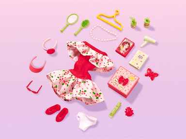 LEGO 3211 Girls' Dress and Accessories