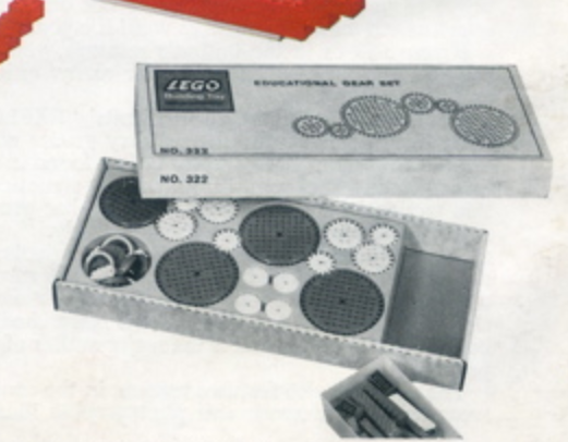 LEGO 322-4 Educational Gear Set