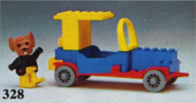 LEGO 328 Moe Mouse's Roadster