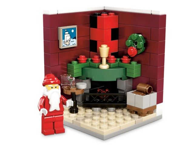 LEGO 3300002 Fire Place Scene (Limited Edition 2011 Holiday Set (2 of 2))
