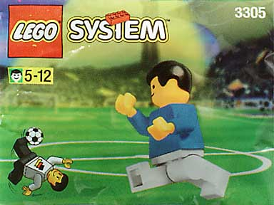 LEGO 3305 World Team Player polybag