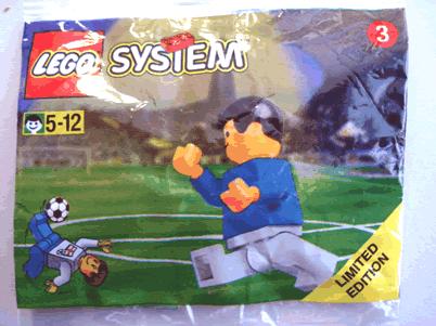 LEGO 3305-2 World Team Player - Limited Edition (England) polybag