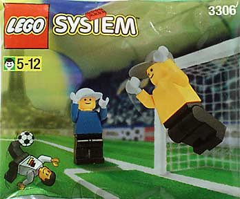 LEGO 3306 Soccer Goalies polybag
