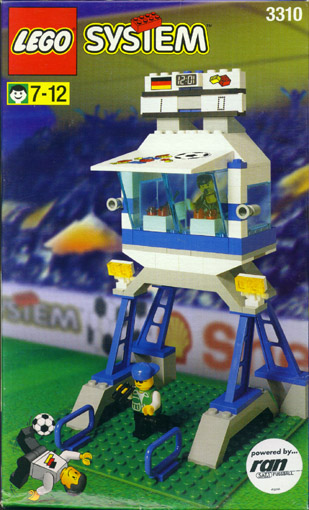 LEGO 3310 Commentator and Press Box