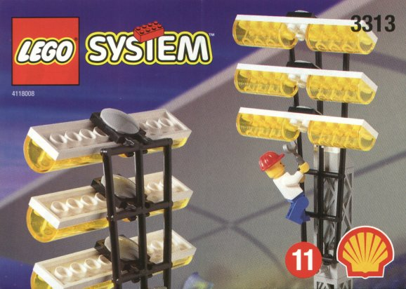 LEGO 3313 Light Poles