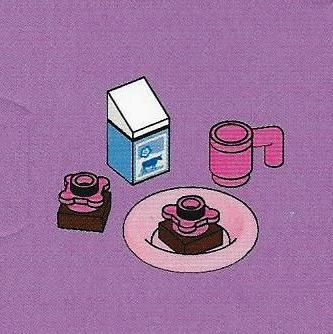 LEGO 3316-10 Advent Calendar 2012, Friends (Day  9) - Breakfast