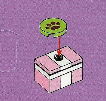 LEGO 3316-12 Advent Calendar 2012, Friends (Day 11) - Present for Dog
