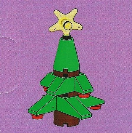 LEGO 3316-23 Advent Calendar 2012, Friends (Day 22) - Christmas Tree
