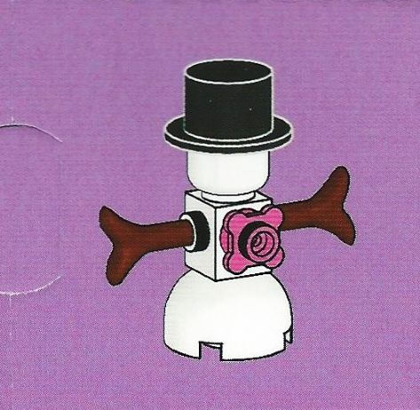 LEGO 3316-6 Advent Calendar 2012, Friends (Day  5) - Snowman