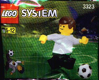 LEGO 3323 kaufhof Promotional Set: German National Player and Ball polybag