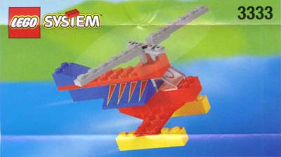 LEGO 3333 Helicopter polybag