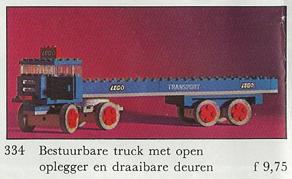 LEGO 334 Truck with Flatbed