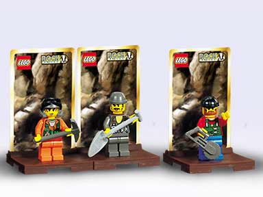 LEGO 3348 Rock Raiders #2 - Mini Heroes Collection