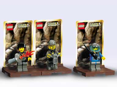 LEGO 3349 Rock Raiders #3 - Mini Heroes Collection