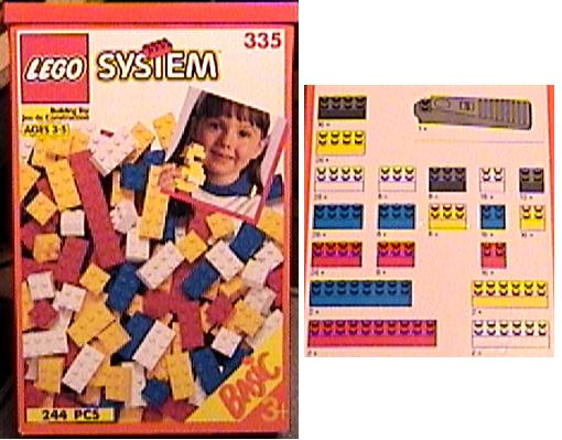 LEGO 335 Basic Building Set