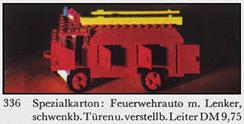 LEGO 336 Fire Engine