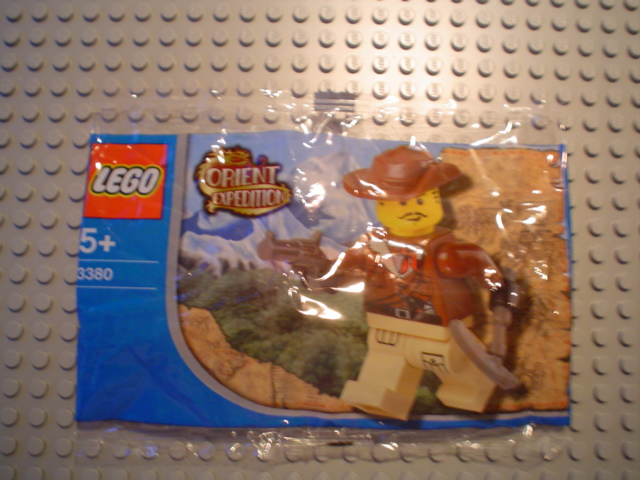LEGO 3380 Johnny Thunder, Chupa Chups Promotional polybag