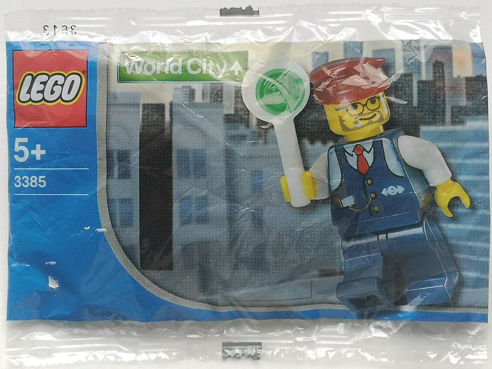 LEGO 3385 Conductor Charlie, Chupa Chups Promotional polybag
