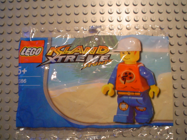 LEGO 3386 Xtreme Stunts Pepper Roni, Chupa Chups Promotional polybag