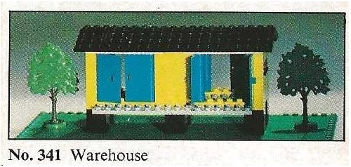 LEGO 341-3 Warehouse
