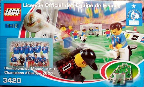 LEGO 3420-3 Championship Challenge II (Licencié Officiel de l'Equipe de France Edition)
