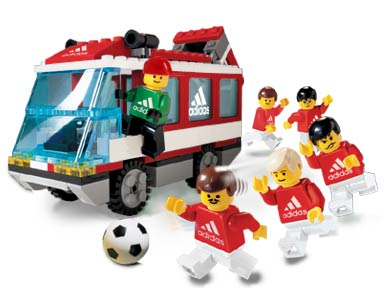LEGO 3426 Team Transport Bus Adidas Edition