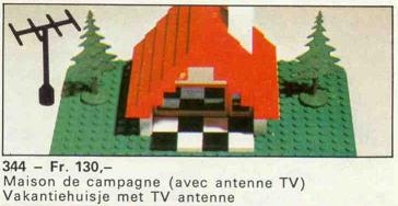 LEGO 344 Bungalow