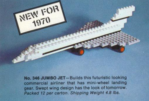 LEGO 346 Jumbo Jet