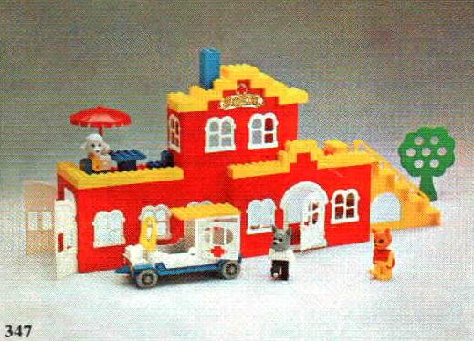 LEGO 347-3 Doc David's Hospital