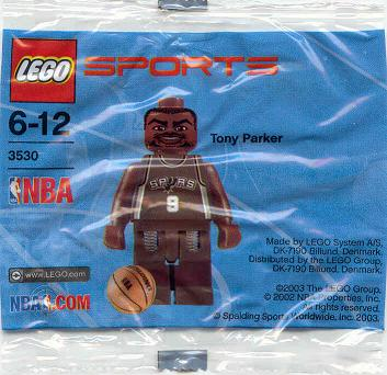 LEGO 3530 Tony Parker polybag