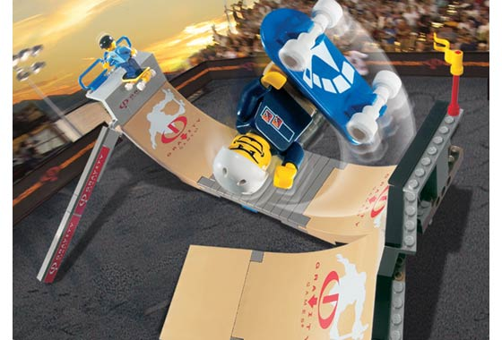 LEGO 3537 Skateboard Vert Park Challenge