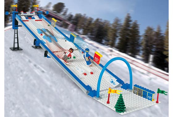 LEGO 3538 Snowboard Boarder Cross Race