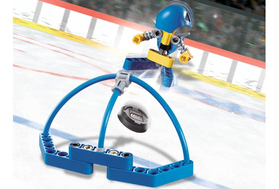 LEGO 3557 Blue Player & Goal