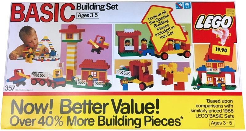 LEGO 357-2 Basic Building Set