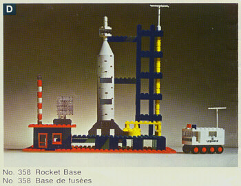 LEGO 358 Rocket Base