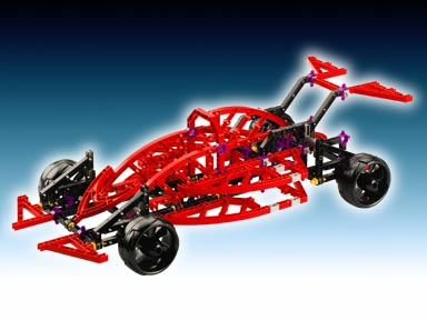 LEGO 3581 Formula Z Car in Storage Case