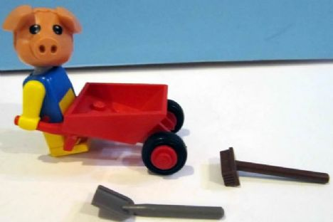 LEGO 3615 Percy Pig's Wheelbarrow