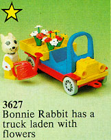 LEGO 3627 Bonnie Rabbit's Flower Truck