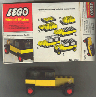 LEGO 363-2 Antique Car