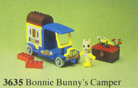 LEGO 3635 Bonnie Bunny's Camper