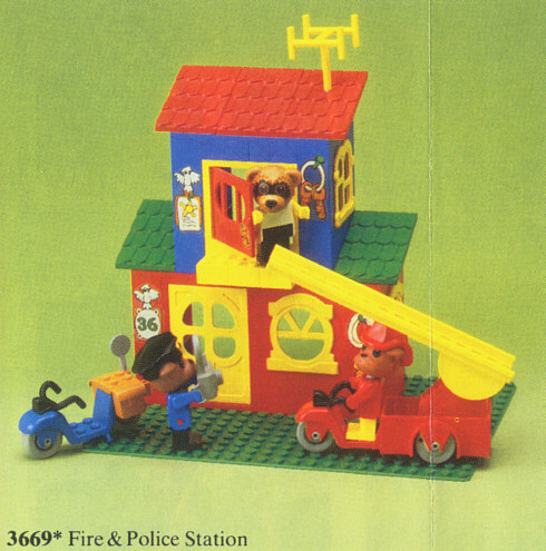 LEGO 3669 Fire and Police Headquarters