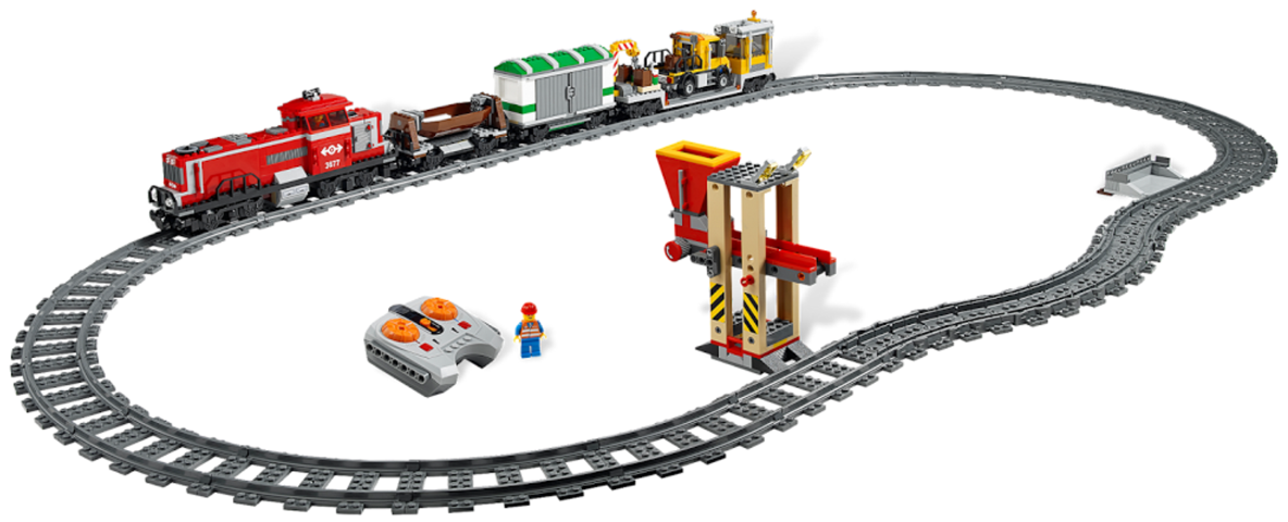 LEGO 3677 Red Cargo Train