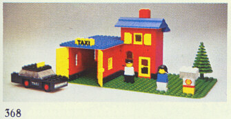 LEGO 368 Taxi Station