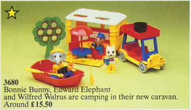 LEGO 3680 Camping Caravan